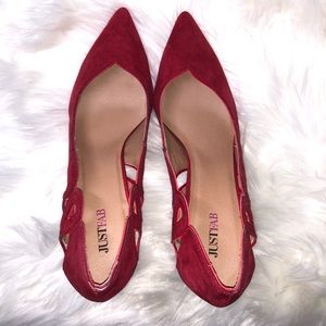 JustFab pumps.